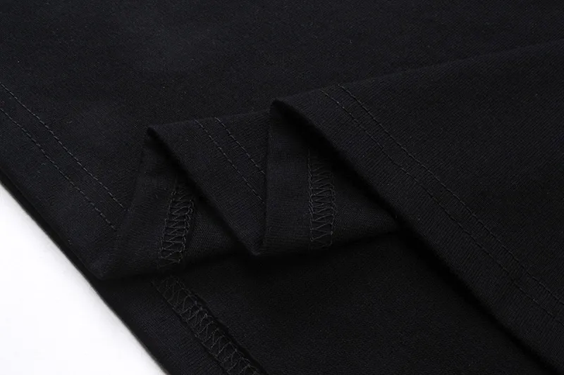 [ Ayc Teryx ] 2024FW T LOGO Premium 32s Same Style ：Black White Size：XS S M L
